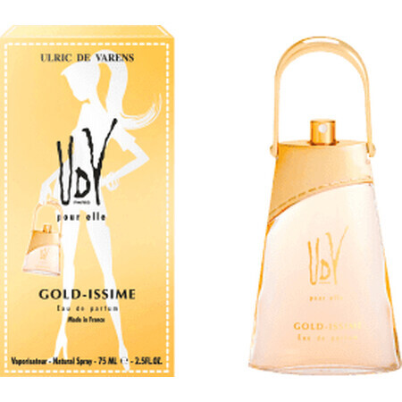UdV - Ulric de Varens Gold Issime Eau de Parfum, 75 ml