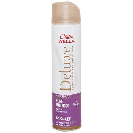 Wella Deluxe Hair Straightener pure fulness, 250 ml
