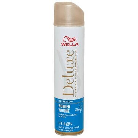 Wella Deluxe  Fixativ pentru păr Volume Extra Strong, 250 ml