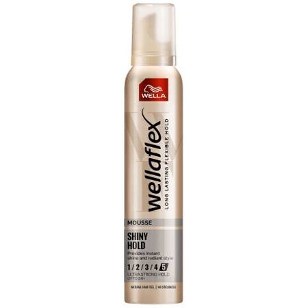 Wellaflex Mousse per capelli a tenuta ultra forte, 200 ml