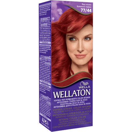 Wellaton Teinture capillaire permanente 77/44 rouge volcanique, 1 pc