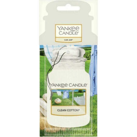 Yankee Candle Car Freshener Clean Cotton, 1 pc