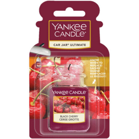 Yankee Candle Ultimate Black Cherry Auto-Lufterfrischer, 1 Stück
