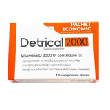 Detrical Vitamin D3 2000 UI, 120 compresse, Zdrovit