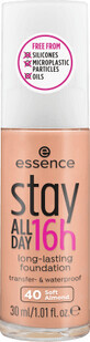 Cosmetici Essence Stay All Day 16h Fondotinta Lunga Tenuta 40 Soft Mandorla, 30 ml