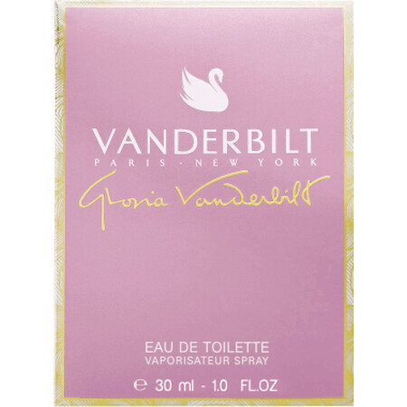 Eau de toilette Vanderbilt Gloria pour femmes, 30 ml
