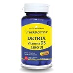 Detrix Vitamine D3 3000 IU, 60 gélules, Herbagetica