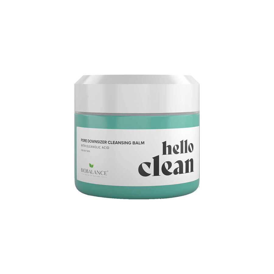 Baume nettoyant visage 3 en 1 à l'acide oléanolique, pour les peaux grasses ou mixtes, Hello Clean, Bio Balance, 100 ml